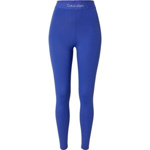 Kalhoty Calvin Klein Sport modrá / bílá