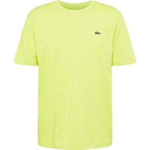 Funkční tričko Lacoste Sport pastelově zelená