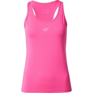 Sportovní top 4F pink / bílá