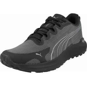 Běžecká obuv 'Fast-Trac Nitro' Puma tmavě šedá / černá / bílá