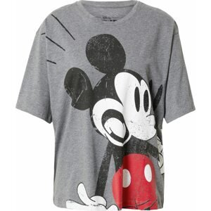 Tričko 'Mickey Mouse' Frogbox šedá / červená / černá / bílá