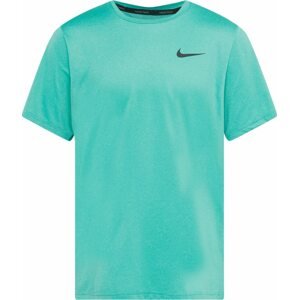 Funkční tričko Nike nefritová / černá