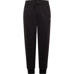Kalhoty Calvin Klein Jeans černá / offwhite