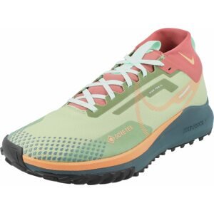 Běžecká obuv Nike světle zelená / tmavě zelená / oranžová / tmavě oranžová