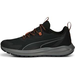 Běžecká obuv 'Twitch' Puma světle šedá / oranžová / černá