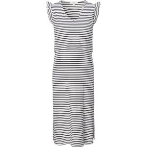 Letní šaty Esprit Maternity černá / bílá