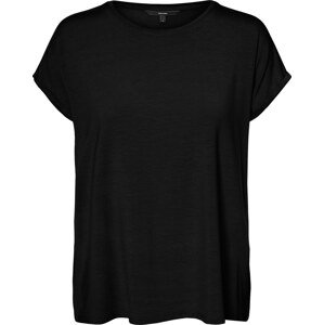 Tričko 'SAVA' Vero Moda Petite černá