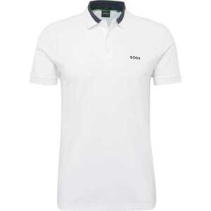 Tričko 'Paule' BOSS Green námořnická modř / bílá
