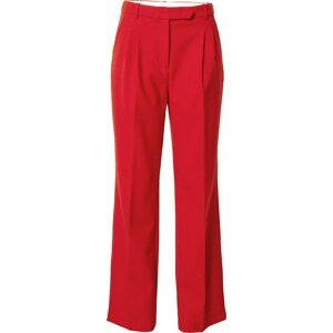 Kalhoty se sklady v pase 'Derby' Designers Remix jasně červená