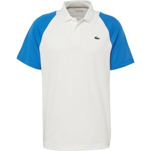 Funkční tričko Lacoste Sport modrá / bílá