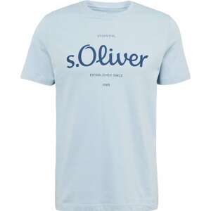 Tričko s.Oliver námořnická modř / pastelová modrá