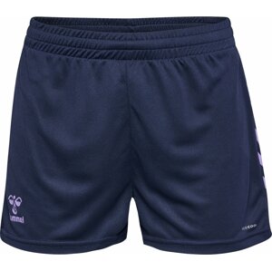 Sportovní kalhoty Hummel marine modrá / fialová