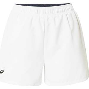 Sportovní kalhoty ASICS marine modrá / bílá