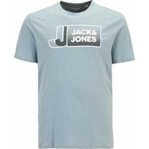 Tričko Jack & Jones Plus marine modrá / kouřově modrá / offwhite