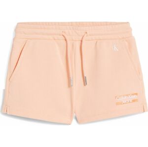 Kalhoty 'Hero' Calvin Klein meruňková / jasně oranžová / bílá