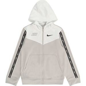 Mikina Nike Sportswear světle šedá / tmavě šedá / offwhite