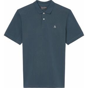 Tričko Marc O'Polo enciánová modrá / přírodní bílá