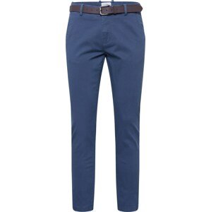 Chino kalhoty lindbergh marine modrá / enciánová modrá