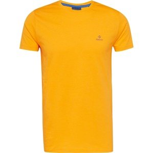 Tričko Gant námořnická modř / jasně oranžová