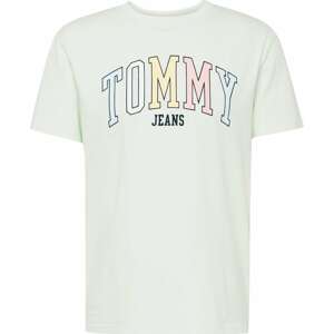 Tričko Tommy Hilfiger světlemodrá / žlutá / pastelově zelená / červená