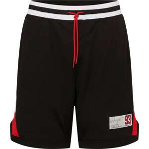 Kalhoty 'Dockey' HUGO červená / černá / bílá