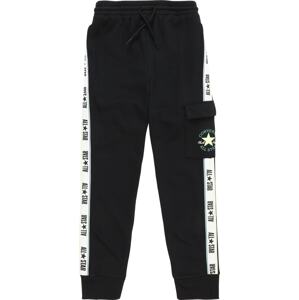 Kalhoty Converse nefritová / svítivě zelená / černá / bílá