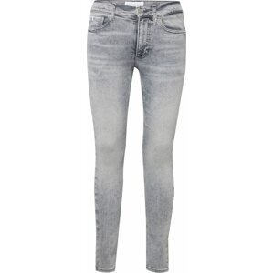 Džíny Calvin Klein Jeans světle šedá