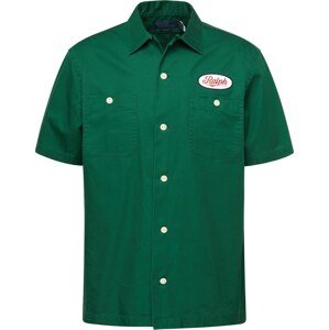 Košile Polo Ralph Lauren zelená / červená / bílá