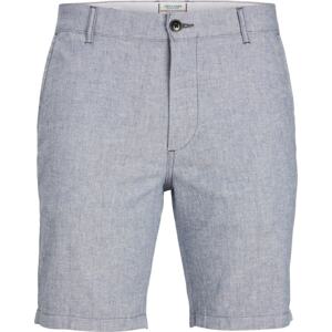 Chino kalhoty 'Dave' Jack & Jones Plus šedý melír