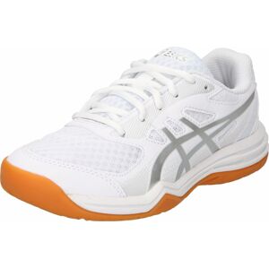 Sportovní boty 'Upcourt 5 GS' ASICS stříbrná / bílá