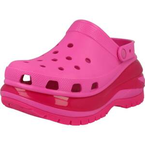 Pantofle 'Mega Crush' Crocs pink / malinová