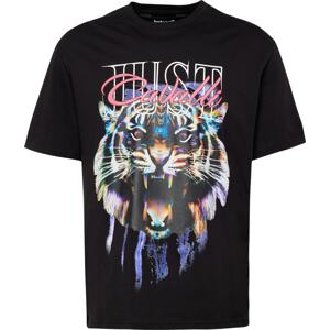 Tričko 'TIGER' Just Cavalli modrá / růžová / černá / bílá