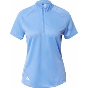Funkční tričko adidas Golf nebeská modř / bílá