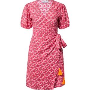 Šaty 'Ivana' zwillingsherz pink / malinová / bílá