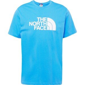 Tričko The North Face světlemodrá / offwhite
