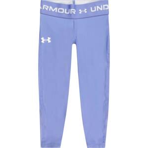 Sportovní kalhoty Under Armour fialkově modrá / bílá