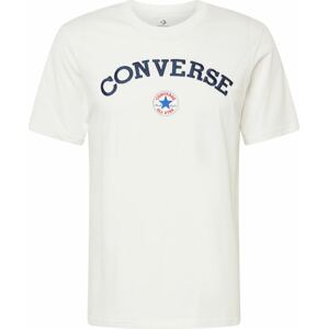 Tričko 'Chuck' Converse marine modrá / světlemodrá / červená / bílá