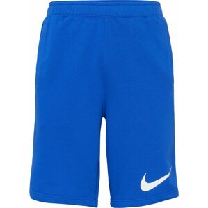 Kalhoty Nike Sportswear modrá / námořnická modř / bílá