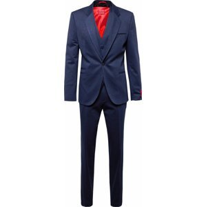 Oblek 'Hesten' HUGO tmavě modrá / červená