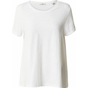 Tričko Esprit bílý melír