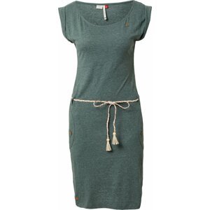 Šaty 'TAGG' Ragwear zelený melír