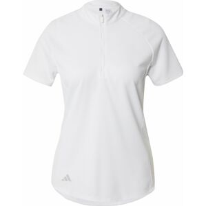 Funkční tričko adidas Golf světle šedá / bílá