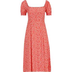 Letní šaty 'Brianna' Forever New Petite červená / offwhite