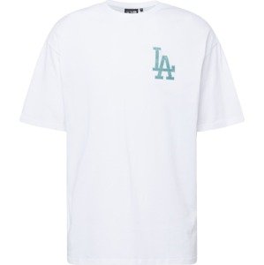 Tričko 'Los Angeles Dodgers' new era světlemodrá / bílá