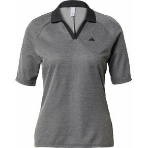 Funkční tričko adidas Golf černá / černý melír