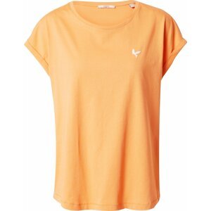 Tričko Esprit oranžová / bílá