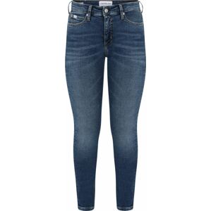 Džíny Calvin Klein Jeans modrá džínovina / bílá