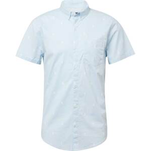 Košile Hollister světlemodrá / bílá