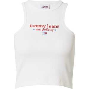 Top Tommy Jeans modrá / červená / bílá