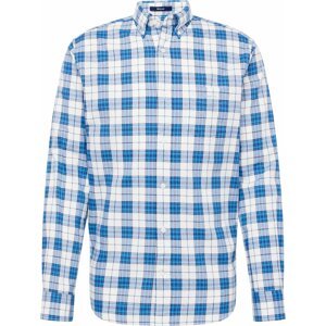 Košile Gant modrá / tyrkysová / bílá